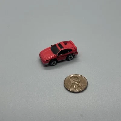 Vintage Micro Machines Galoob Pontiac Fiero Hot Pink/Red Mint Condition RARE - Image 1 of 4