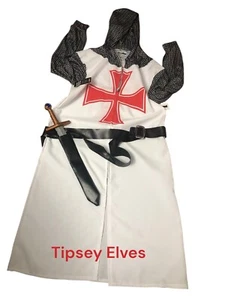 Tipsy Elfen Renaissance Tempelritter Kostüm für Erwachsene Größe L - Bild 1 von 9