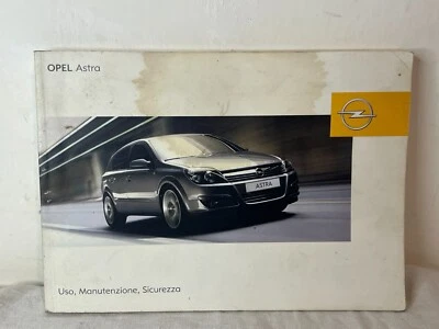 LIBRETTO USO E MANUTENZIONE OPEL ASTRA 2005 ORIGINALE EPOCA - Immagine 1 di 4