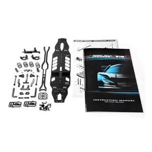 XRAY T4 2021 Upgrade Set Aluminum Hard Chassis 300947# RC Radio Control Parts - Picture 1 of 1