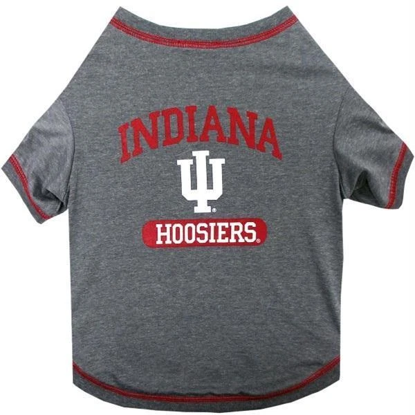 Pets First Collegiate Indiana Hoosiers Dog Tee Shirt Medium