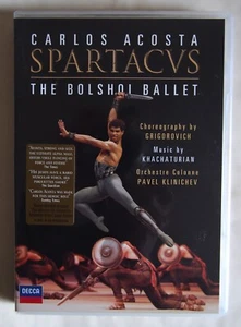 SPARTACUS / CARLOS ACOSTA / DAS BOLSCHOI BALLETT / 2 X DVD SET + BKLT / R0 NTSC - Bild 1 von 3