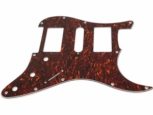 HSH Pickguard Red Tortoise Standard11 Hole 4 Ply for USA style Strat Guitar - Picture 1 of 1