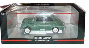 MINICHAMPS 1/18 Die-Cast Morris Minor Green Sedan    HTF NIB - Picture 1 of 7