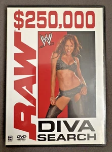 WWE RAW - $250,000 DIVA Search DVD (2004) with Insert Fast Ship WWF HTF OOP RARE - Bild 1 von 3