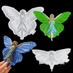 Butterfly Wings Fairy Resin Silicone Mold, 3D Lifelike Butterfly Angel Wall Hang - Picture 1 of 6