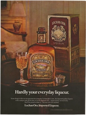 Pubblicità Stampa Vintage Liquore Lochan Ora - Difficilmente il tuo liquore quotidiano - agosto 1979 - Immagine 1 di 4
