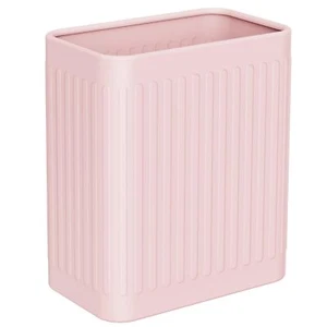 Pink Bathroom Trash Can 2.1 Gallon Small Metal Garbage Can Stainless Steel Wa... - Picture 1 of 7
