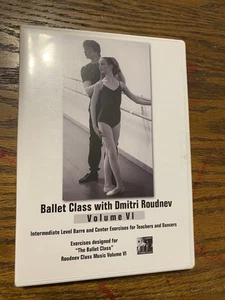 Ballet Class with Dmitri Roudnev: Intermediate Level Barre Exercise Vol VI 6 DVD - Picture 1 of 10