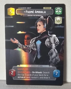 STAR WARS UNLIMITED TCG: Padme Amidala Serving the Republic 265 Showcase - Picture 1 of 2