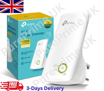 TP-Link WiFi Range Extender Internet Signal Booster Wireless Repeater Universal - Image 1 of 4