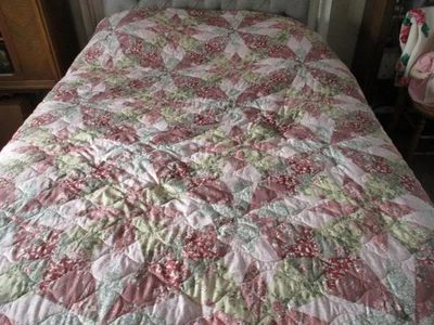 Edredón de jardín antiguo Mainstays Luxe, colcha king Foto 1 de 4