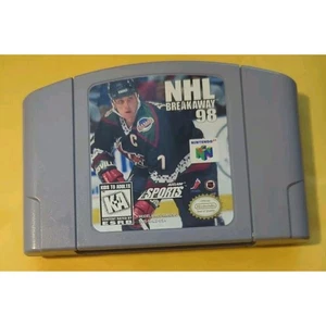 NHL Breakaway '98 Nintendo 64 N64 Video Game Cart Tested - Picture 1 of 4