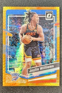 2023-24 Panini Donruss Optic Orange Hyper Prizm /99 JAYLIN WILLIAMS #150 OKC - Bild 1 von 4