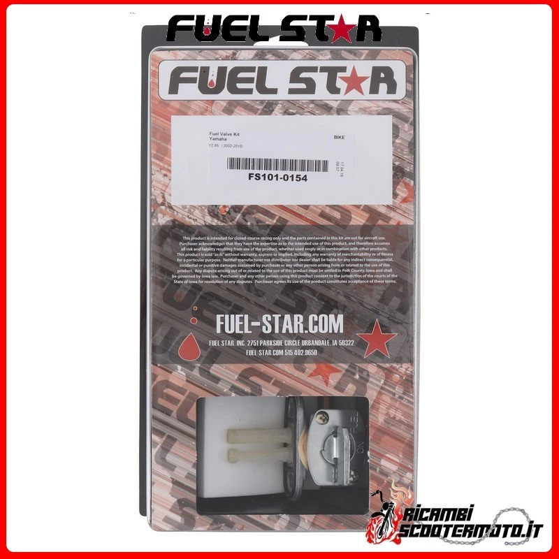 YAMAHA YZ 85 2017 FS101-0154#16 FUEL STAR PETROL TAP KIT - Image 1 of 1
