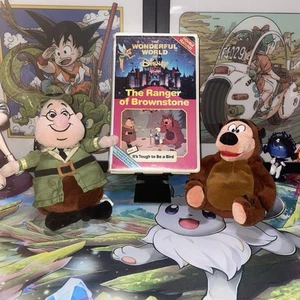 Tested The Ranger Of Brownstone VHS Double Feature Clamshell Disney & Plushies - Imagen 1 de 15