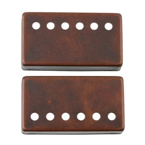 2PCS Electric Guitar Humbucker Pickup Cover 50mm / 52mm Red Bronze - Picture 1 of 6