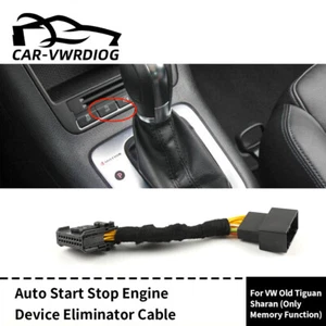 Auto Start stop Eliminator Cancel Gerätekabel Delete für VW Old Sharan Tiguan - Picture 1 of 8