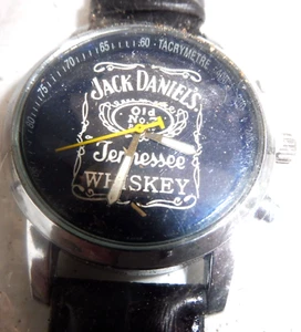 JACK DANIEL'S WHISKEY MONTRE NEUVE SOUS BLISTER NOIRE 3.7 cm Ø - Imagen 1 de 4