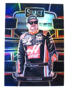 Tarjeta Prizm 2024 Panini Select Racing Nascar Cole Custer negra 1/1 SSP ¡Nm-M!! - Imagen 1 de 16