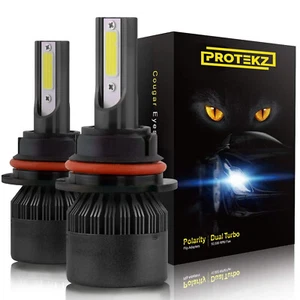 Protekz For 1990-2017 Ford F150 LED Light Bulbs Kit H3 H1 9005 H11 H13 9007 9006 - Picture 1 of 12