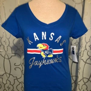 Camiseta J America Adult Women School Spirit Essential, Kansas Jayhawks X-Grande - Imagen 1 de 1