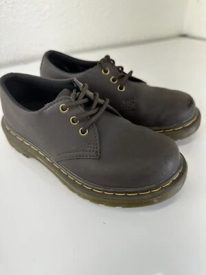 Dr. Martens 1461 J Boys Kids Softy Toe Oxfords Shoes Sz 12 School Preppy - Image 1 of 4