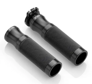 Pair Of Grips [ RIZOMA ] Model 'Sport' Diameter 22 Mm (Black) - GR205B - Picture 1 of 3