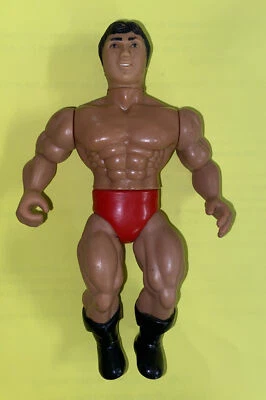 Vintage 1980s AWA Remco Wrestler  Rick Martel WWE 6” Action Figure Toy - Image 1 of 4