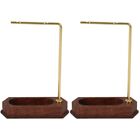2pcs Tabletop Ear Stud Display Stand Earring Holder Stand Earring Organizer