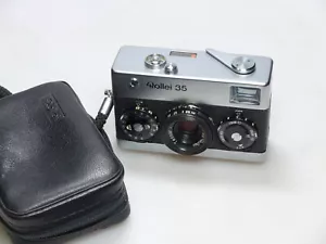 Rollei 35 Silver + Carl Zeiss Tessar F/3.5 40mm EXCELLENT - Picture 1 of 4