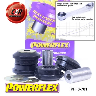 Powerflex Road Brazo de Control Inferior Delantero Cojinete para Audi Q5 Quattro - Imagen 1 de 4