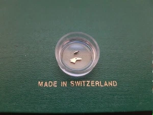 Juego de palanca y tornillo PATEK PHILIPPE Cal 12-400 parte 443/5 nuevo de lote antiguo - Imagen 1 de 2