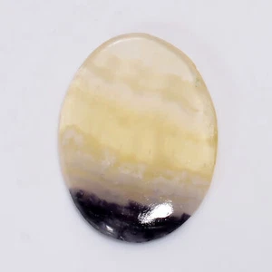 Piedra preciosa suelta cabujón con forma ovalada John azul natural 39,5 quilates 35X24X4 mm - Imagen 1 de 5