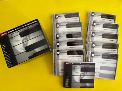 Arturo Benedetti Michelangeli, Piano Concertos and Works, 10 CD Box - Bild 1 von 3