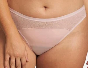 Saalt Women's Quartz Blush Elemental Period Leak Proof Thong Underwear Size XS - Picture 1 of 1