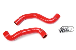HPS Red Silicone Radiator Hose Kit Coolant OEM Replacement 57-1839-RED - Picture 1 of 3