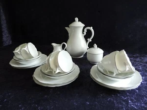 Hutschenreuther Porzellan- Kaffeeservice "Maria Theresia"-21Teile - Bild 1 von 5