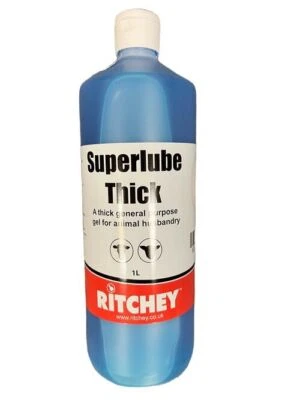Ritchey Superlube Thick Gel Animal Husbandry Supplies - 1L/500ml