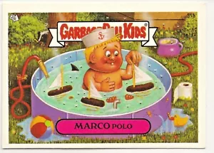 Garbage Pail Kids GPK Marco Polo swimming pool summer - Picture 1 of 4