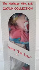 The Heritage Mint, Ltd. Clown Collection Chester The Jester D-41 Porzellan 16 Zoll - Bild 1 von 7