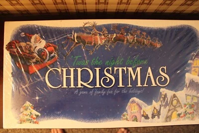 Twas The Night Before Christmas Board Game, Late for the Sky, USA  New Sealed - Image 1 of 4