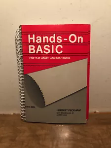 Vintage 1983 Hands-on Basic for the Atari 400/800/1200XL By Herbert Peckham - Picture 1 of 13
