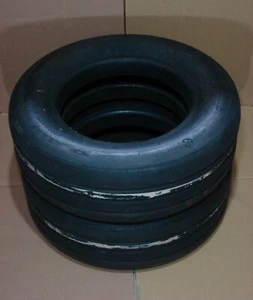 TWO Goodyear 26 PLY Fighter Jet AIRCRAFT TIRES H27.75 X 8.75-14.5, - Picture 1 of 9