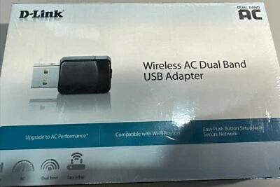 D Link DWA-171 Wireless AC Dual Band USB Adapter New & Sealed - Image 1 of 4
