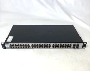 D-LINK DGS-1210-52 SWITCH 52-PORT GIGABIT RACK MOUNTABLE SWITCH - Picture 1 of 7