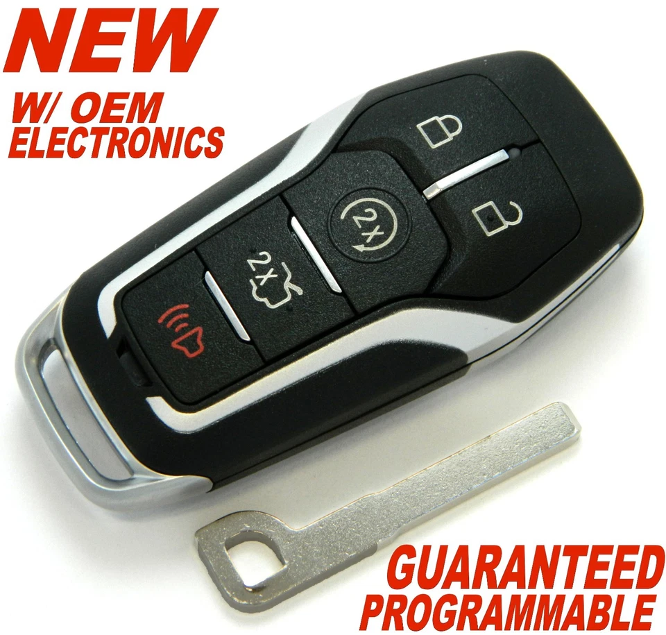 OEM ELECTRONIC 5 BUTTON REMOTE START KEY FOB FOR 2013-2016 LINCOLN MKZ  Foto 1 de 4