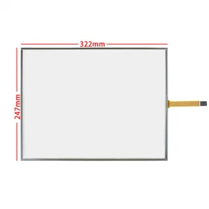 15 inch Resistive Touch Screen USB Kit for LCD Monitor 322*247mm 4 wire - Picture 1 of 5
