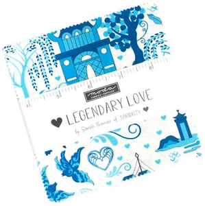 Legendary Love Moda Charm Pack 42 100% Cotton 5" Precut Quilt Squares - Picture 1 of 6