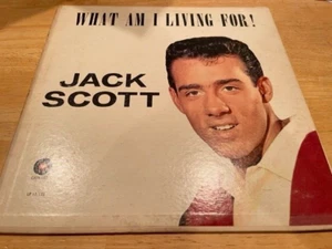 Jack Scott What Am I Living For! LP Record 1st Issue Mono Carlton 1960 Nice Copy - Picture 1 of 5